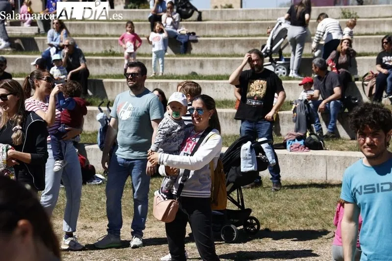 Juegos y actuaciones en el Parque Elio Antonio de Nebrija. Fotos: David Sañudo