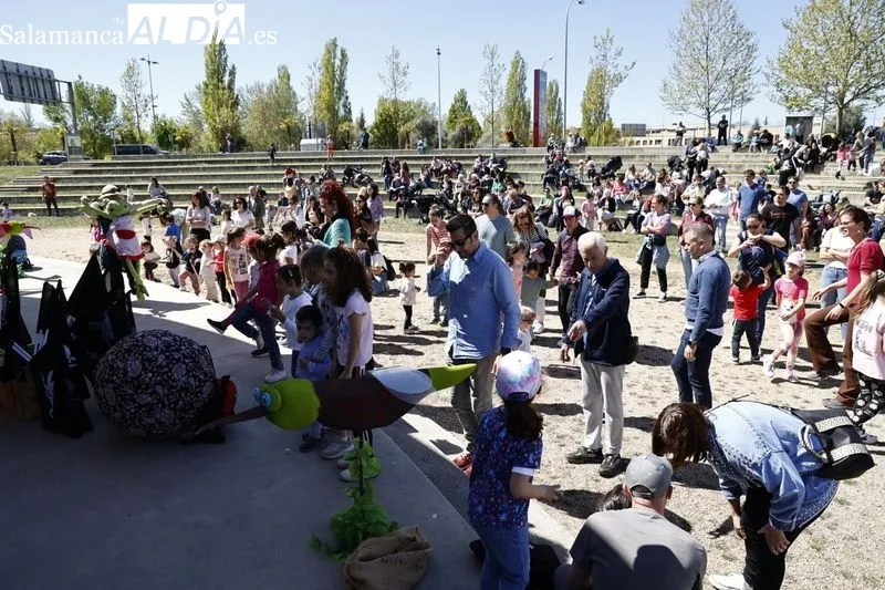 Juegos y actuaciones en el Parque Elio Antonio de Nebrija. Fotos: David Sañudo