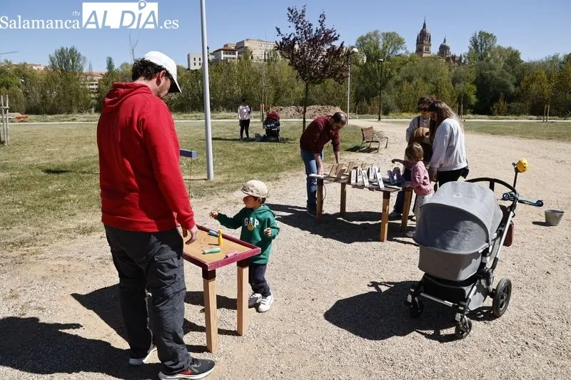 Juegos y actuaciones en el Parque Elio Antonio de Nebrija. Fotos: David Sañudo