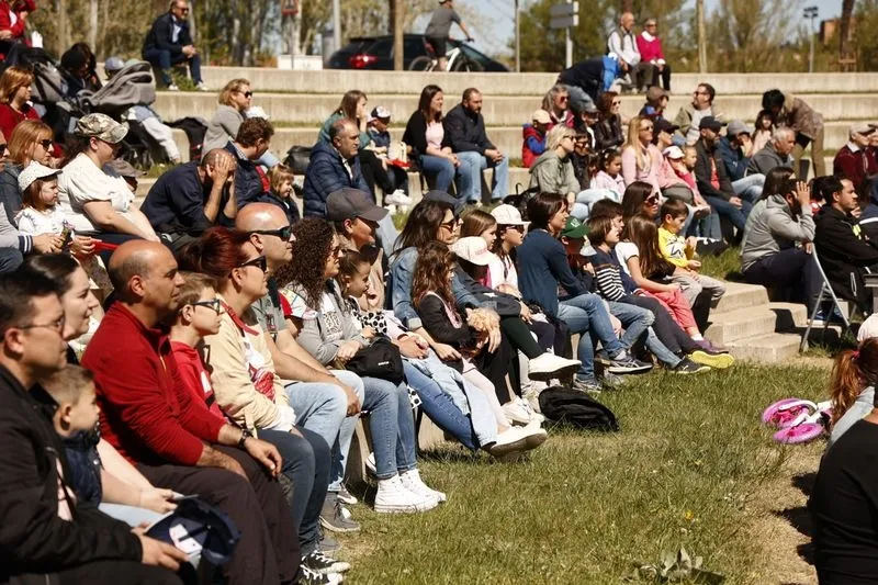 Juegos y actuaciones en el parque Elio Antonio de Nebrija. Fotos: David Sañudo