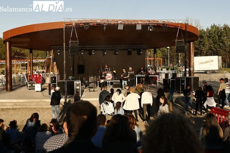 Concierto de Al Límite en el parque Elio Antonio de Nebrija