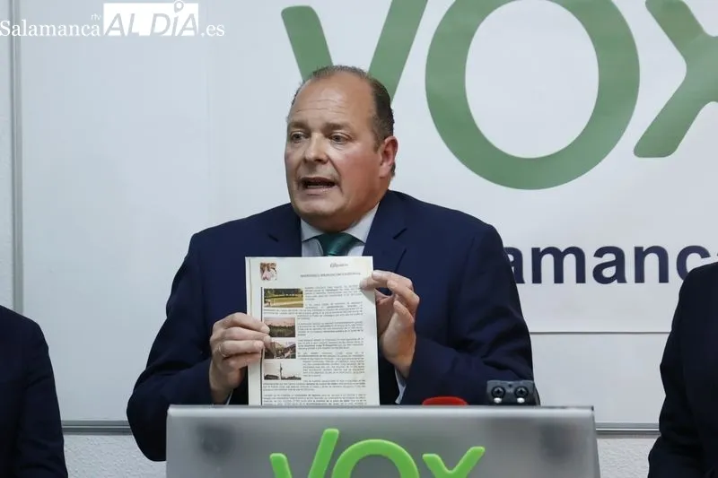 Presentación de la candidatura de VOX al Ayuntamiento de Salamanca. Fotos: David Sañudo