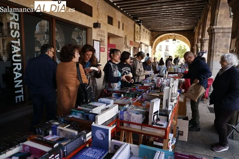 Foto 24 - El D&iacute;a del Libro llena de cultura la Plaza Mayor 