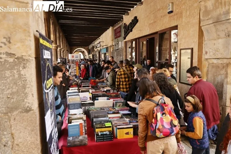 Foto 12 - El D&iacute;a del Libro llena de cultura la Plaza Mayor 