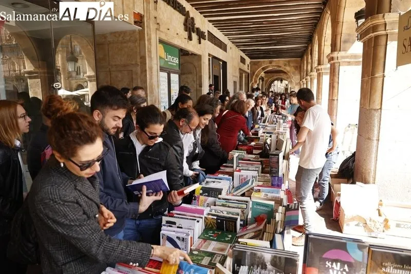 Foto 5 - El D&iacute;a del Libro llena de cultura la Plaza Mayor 