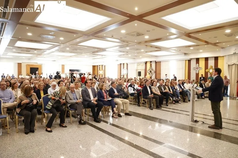 Foto 17 - Cuca Gamarra clausura junto a Ma&ntilde;ueco y a Carbayo la Convenci&oacute;n de candidatos del PP de Salamanca