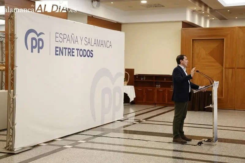 Foto 15 - Cuca Gamarra clausura junto a Ma&ntilde;ueco y a Carbayo la Convenci&oacute;n de candidatos del PP de Salamanca