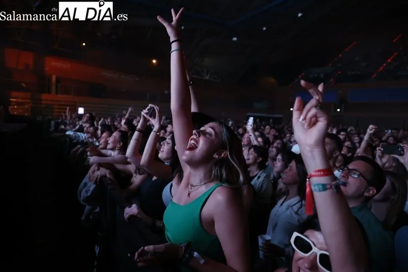 Concierto de Leiva en el Multiusos Sánchez Paraíso. Fotos: David Sañudo