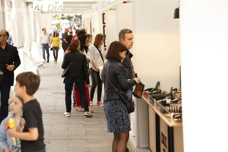 Ambiente en el centro de Salamanca este domingo. Fotos: David Sañudo