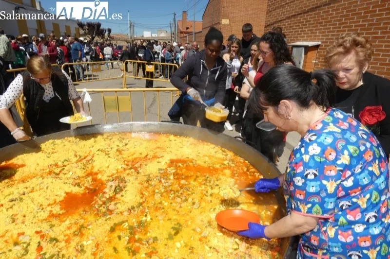 Las fiestas del Voto en Villoria han finalizado con una gran paellada