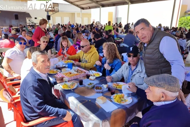 Las fiestas del Voto en Villoria han finalizado con una gran paellada