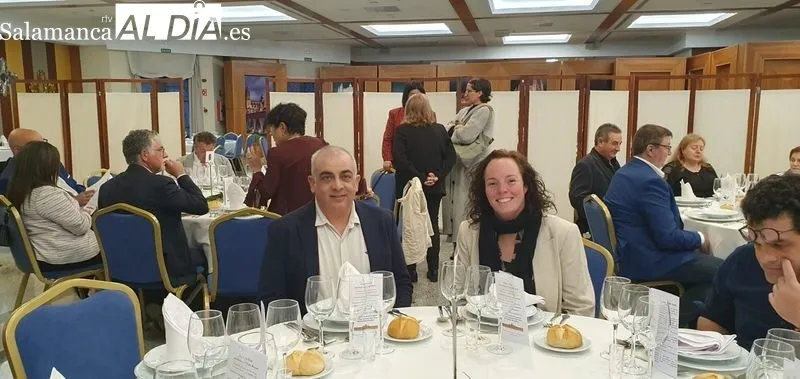 Velada en la que el Rotary Club Plaza Mayor ha premiado a Mayalde
