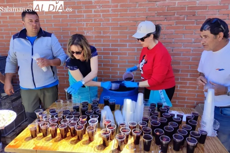 Las fiestas del Voto en Villoria han finalizado con una gran paellada