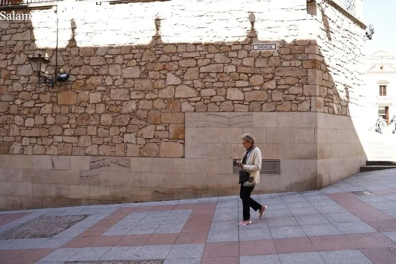 Calle Tentenecio en Salamanca. Foto de David Sañudo