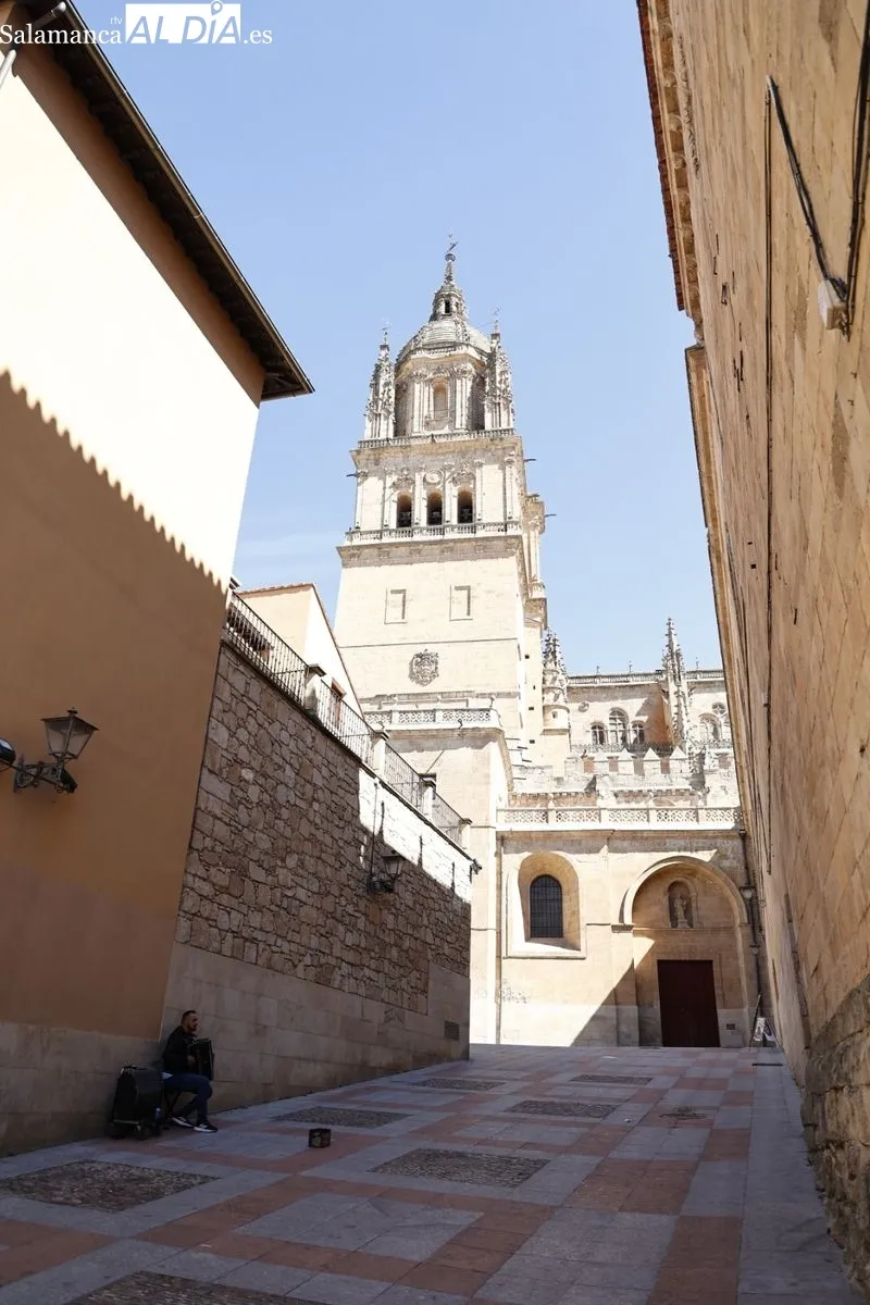 Calle Tentenecio en Salamanca. Foto de David Sañudo
