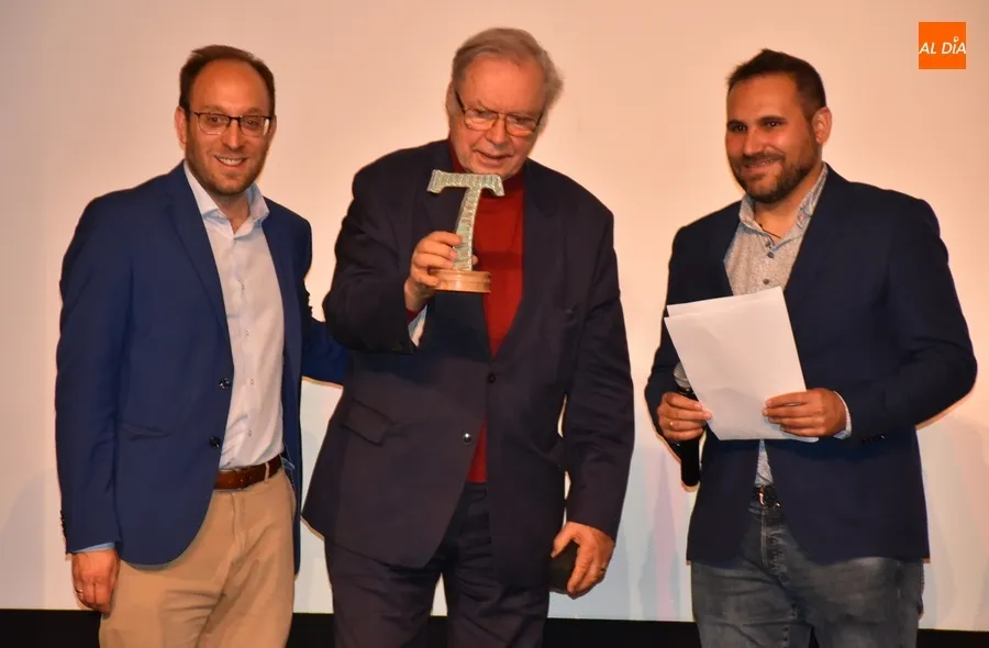 Foto 5 - El FICEE y Ciudad Rodrigo reciben al ilustre cineasta polaco Krzysztof Zanussi