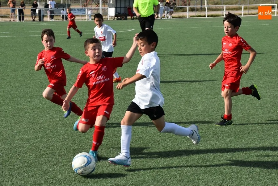 Foto 9 - El Prebenjam&iacute;n del Ciudad Rodrigo rompe en el tramo final el duelo adelantado frente al Hergar B
