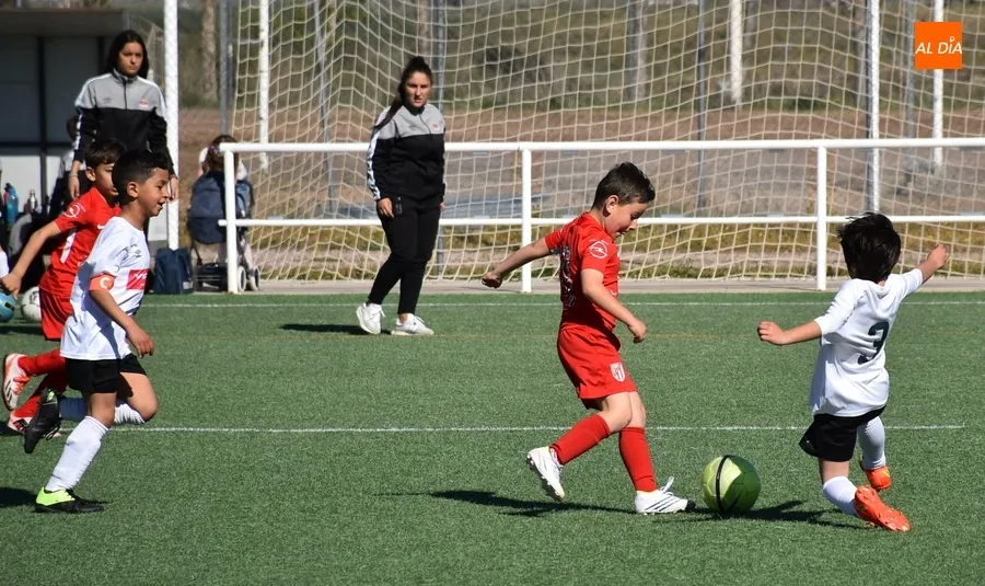 Foto 5 - El Prebenjam&iacute;n del Ciudad Rodrigo inicia el &uacute;ltimo bloque liguero superando al Santa Marta B