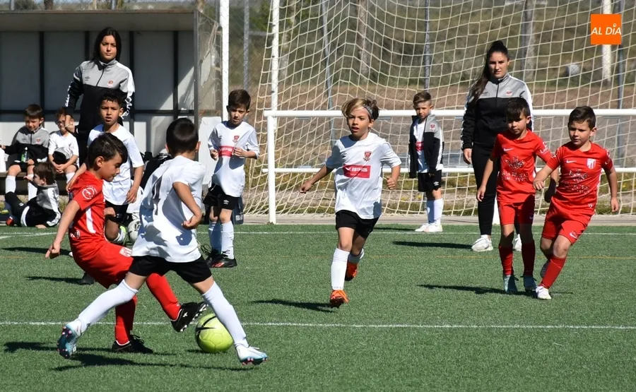Foto 9 - El Prebenjam&iacute;n del Ciudad Rodrigo inicia el &uacute;ltimo bloque liguero superando al Santa Marta B