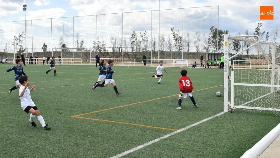 Foto 3 - El Benjam&iacute;n B del Ciudad Rodrigo canta el alir&oacute;n liguero tras una espl&eacute;ndida temporada