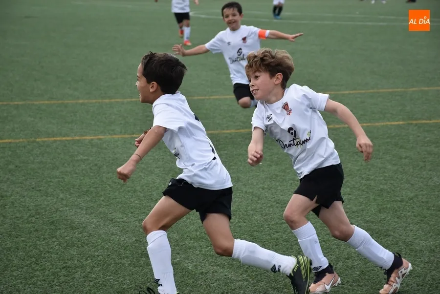 Foto 4 - El Benjam&iacute;n B del Ciudad Rodrigo canta el alir&oacute;n liguero tras una espl&eacute;ndida temporada