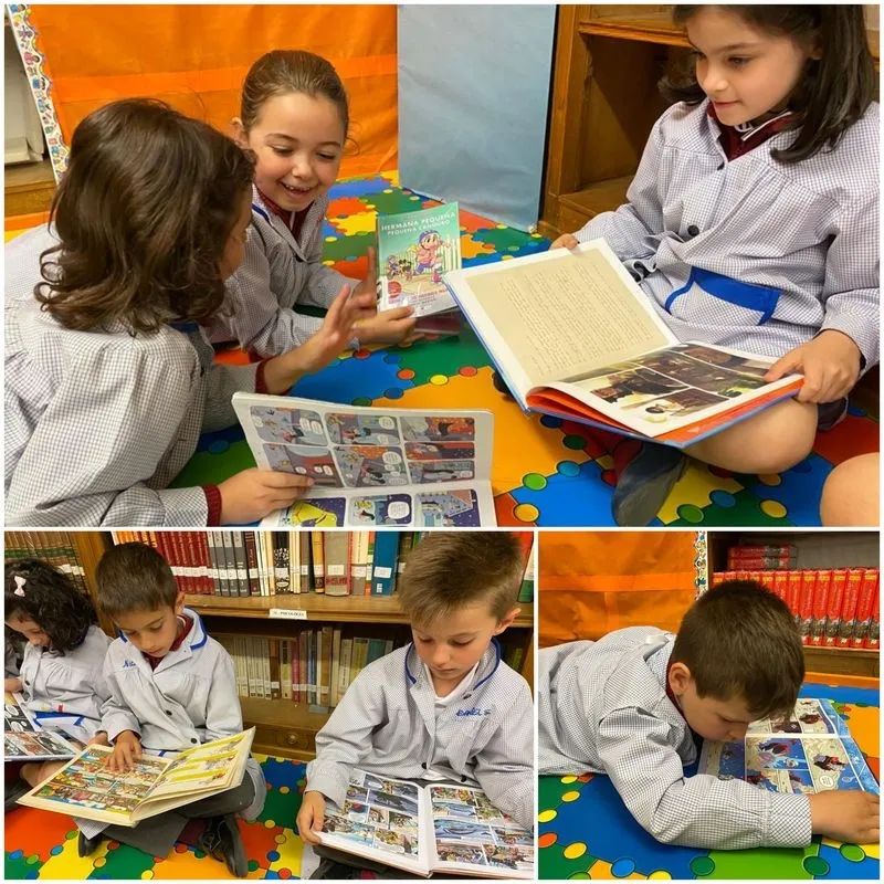Día del Libro en el colegio San Juan Bosco