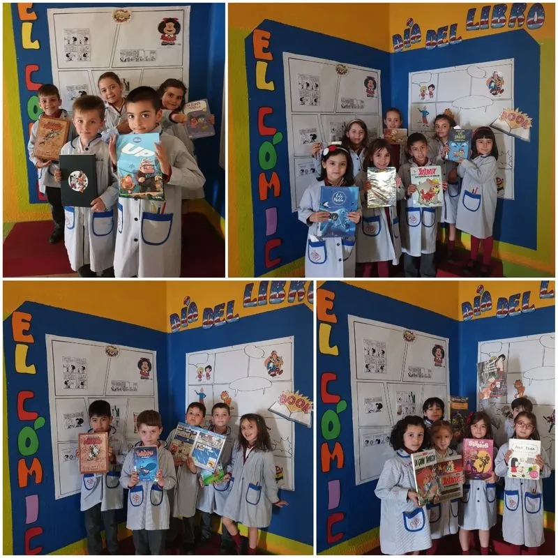 Día del Libro en el colegio San Juan Bosco