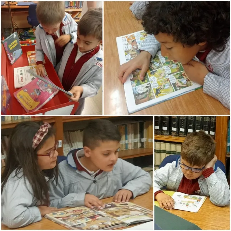 Día del Libro en el colegio San Juan Bosco