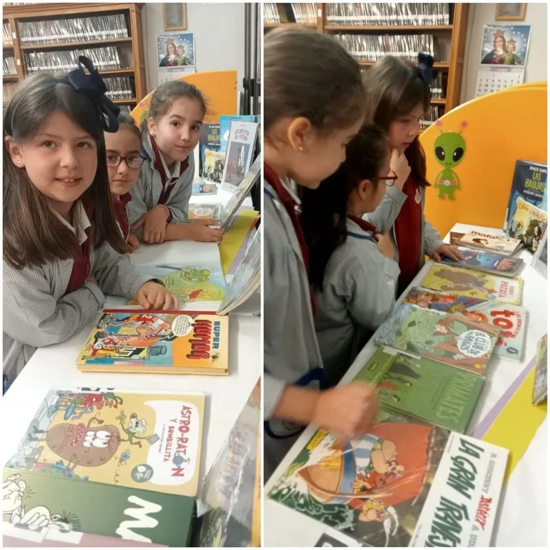Día del Libro en el colegio San Juan Bosco