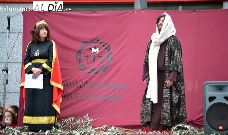 Foto 7 - La presentaci&oacute;n de &ldquo;La sentencia&rdquo; llena el centro de la ciudad de B&eacute;jar