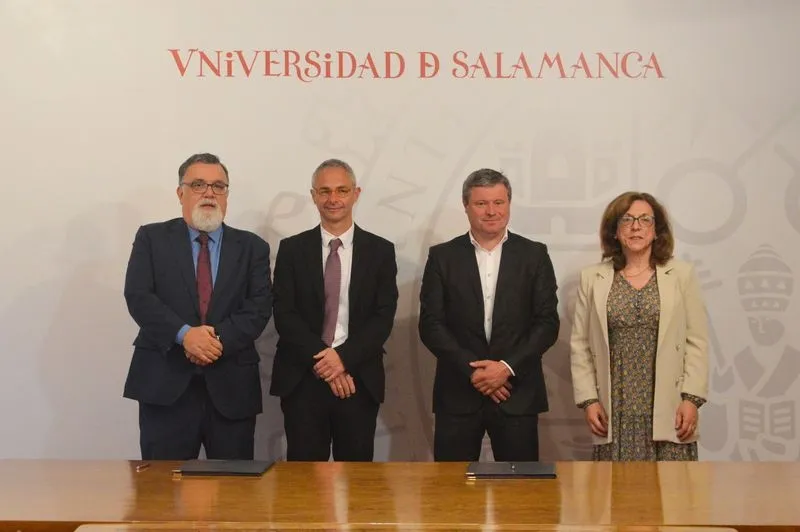 Ángel Espina, Ricardo Rivero, António Beites Soares e Ilídia Cruchinho