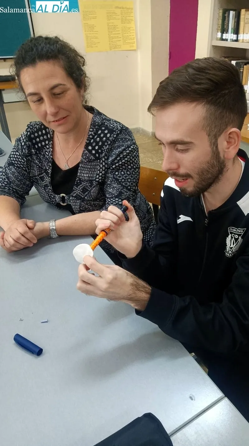 Las prácticas se realizan en el aula taller