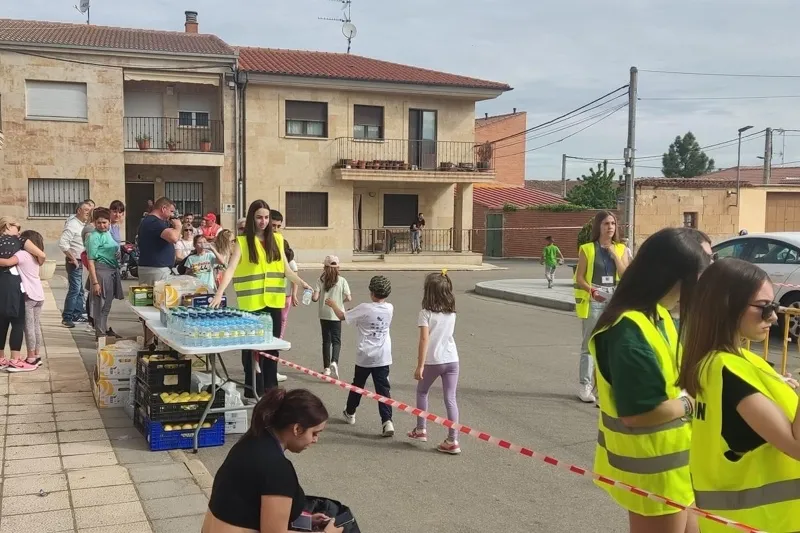 Babilafuente acogía una nueva edición de la Carrera Solidaria de Las Villas