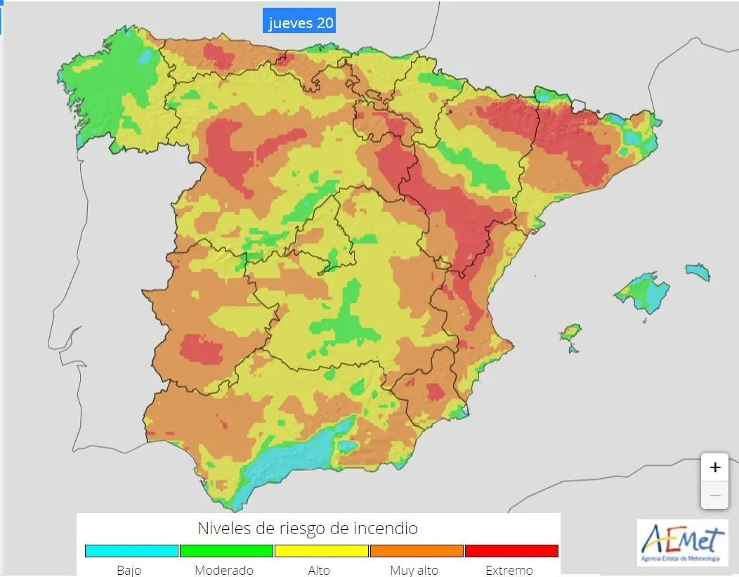 Foto 2 - Prohibido encender fuego en espacios abiertos en buena parte de la comarca este mi&eacute;rcoles y jueves