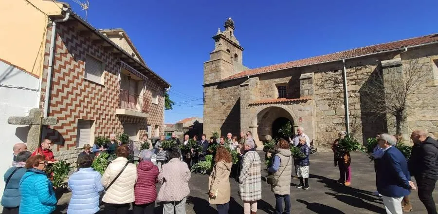 Foto 3 - La Alameda de Gard&oacute;n conmemora el Domingo de Ramos con bendici&oacute;n incluida del laurel