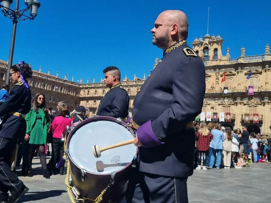 Foto 3 - Mir&oacute;briga &lsquo;exporta&rsquo; Semana Santa: la Banda Esperanza toca en Salamanca y La Pasi&oacute;n llega a Guarda