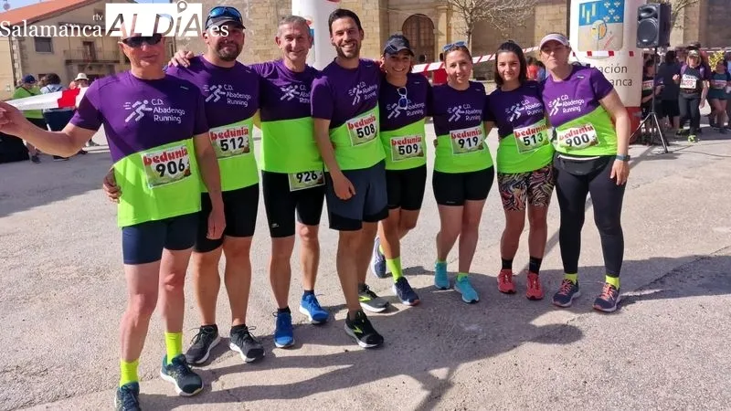 El club Abadengo running contó con varios participantes en las distintas carreras