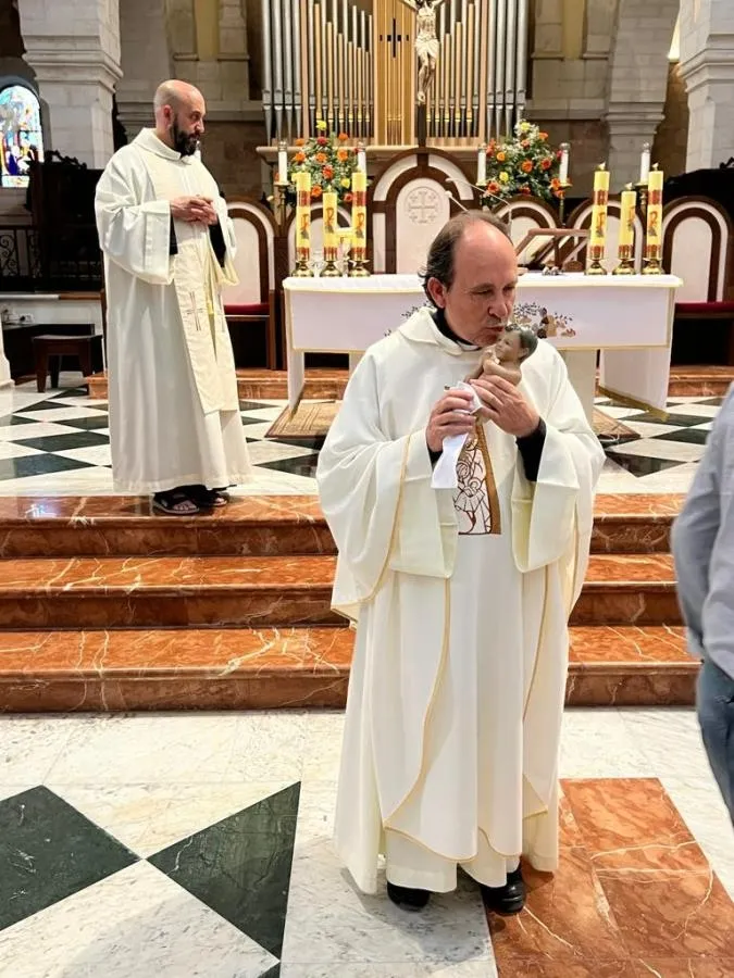 Foto 3 - Fieles de San Andr&eacute;s y el Arciprestazgo de Arga&ntilde;&aacute;n peregrinan a Tierra Santa