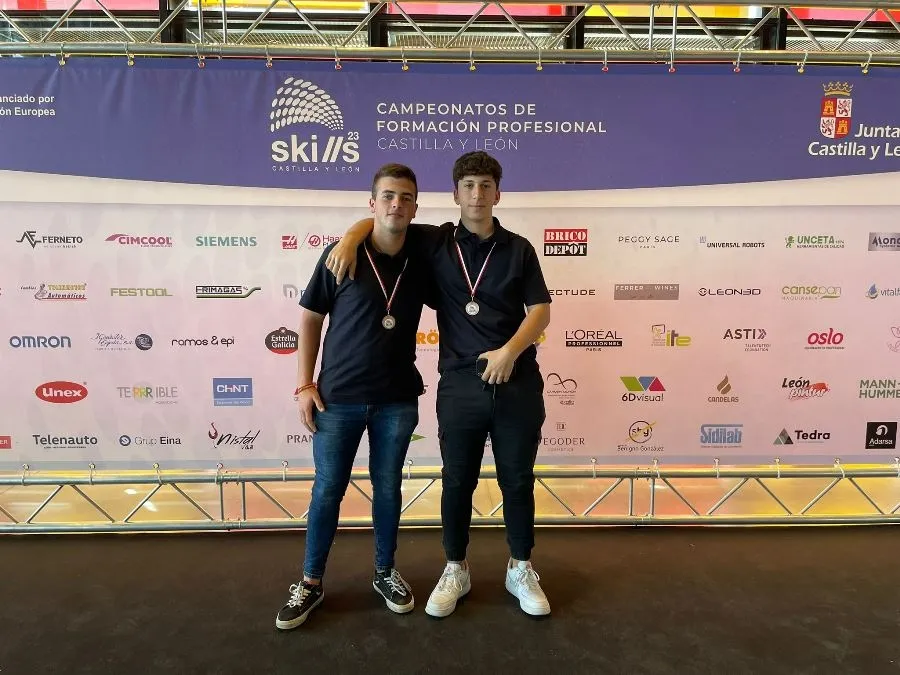 Foto 8 - Daniel Florindo y Diego Herrero logran sendas medallas de bronce en los Castilla y Le&oacute;n Skills