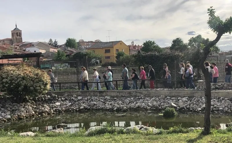 Foto 4 - La Asociaci&oacute;n de Vecinos del Barrio Nuevo descubre Olmedo