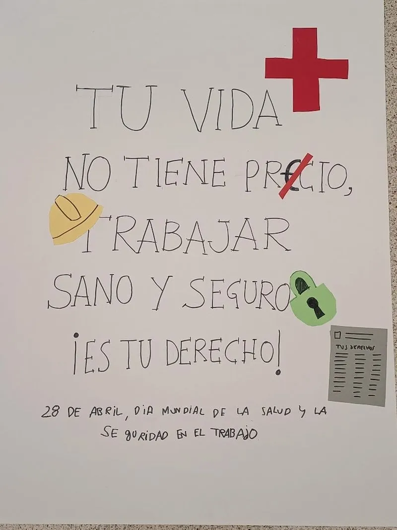 Foto 2 - El colegio Antonio Machado cumple 10 a&ntilde;os sensibilizando a sus alumnos en prevenci&oacute;n de riesgos laborales