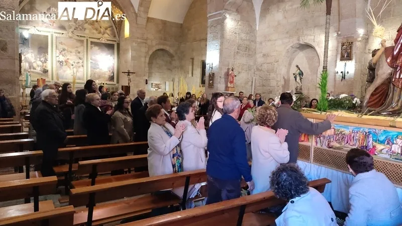 Procesión de 'la borriquilla' en Vitigudino / CORRAL