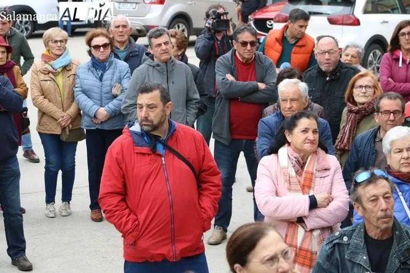 Concentración en Ledesma por el 4º aniversario de la Revuelta de la España Vaciada / CORRAL