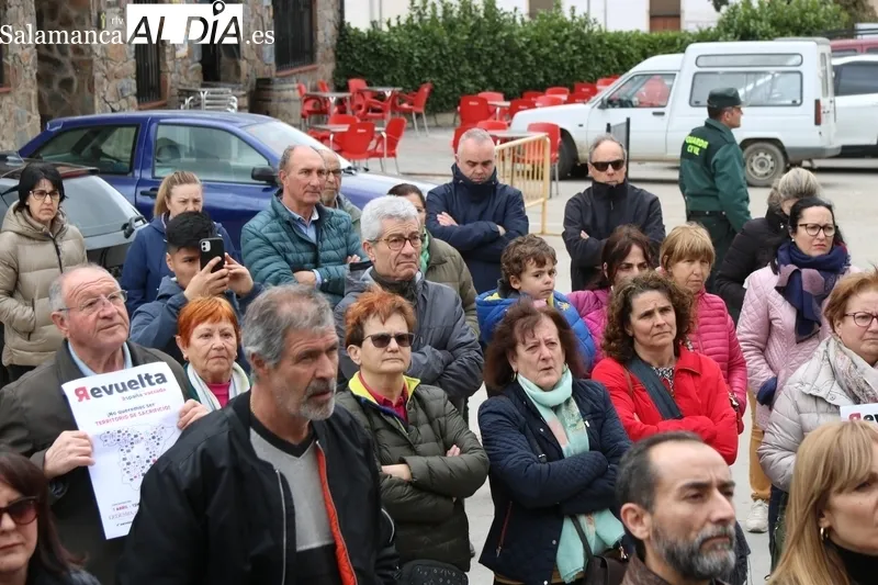 Concentración en Ledesma por el 4º aniversario de la Revuelta de la España Vaciada / CORRAL