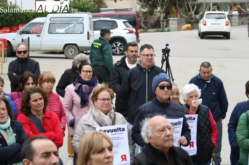 Concentración en Ledesma por el 4º aniversario de la Revuelta de la España Vaciada / CORRAL