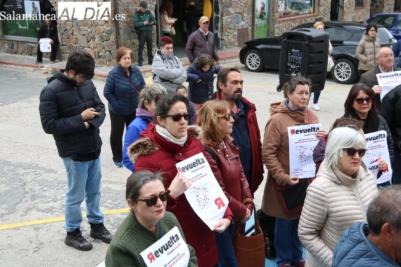 Concentración en Ledesma por el 4º aniversario de la Revuelta de la España Vaciada / CORRAL