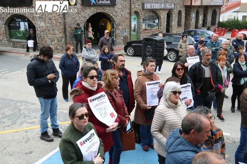 Concentración en Ledesma por el 4º aniversario de la Revuelta de la España Vaciada / CORRAL
