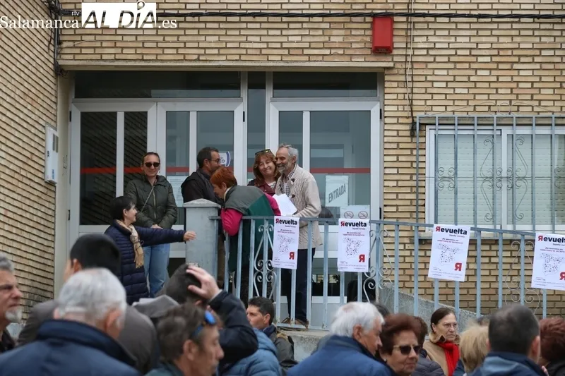 Concentración en Ledesma por el 4º aniversario de la Revuelta de la España Vaciada / CORRAL