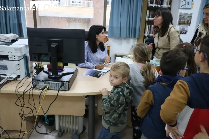 Taller de cuentos en Vitigudino 