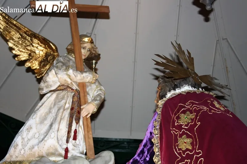 La Procesión del Encuentro se vivía este Jueves Santo junto a las ocho cofradías locales